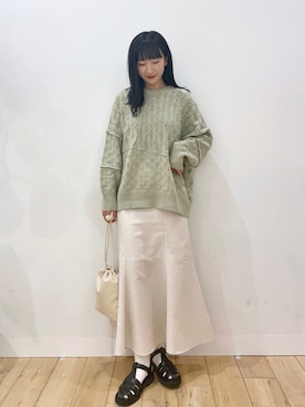 maiさん（レディース・162cm）の春コーディネート