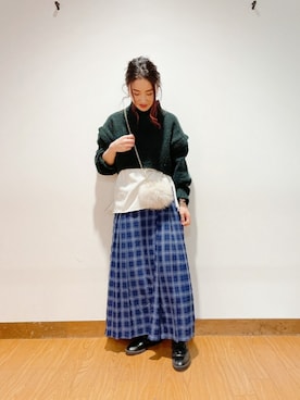 𝐒𝐀𝐊𝐢𝐢.さん（レディース・158cm）の秋コーディネート