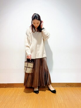 𝐒𝐀𝐊𝐢𝐢.さん（レディース・158cm）の秋コーディネート