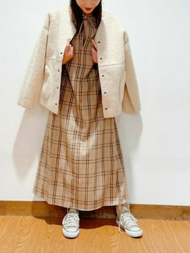 𝐒𝐀𝐊𝐢𝐢.さん（レディース・158cm）の秋コーディネート