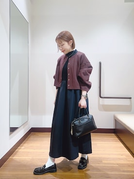 fujimonさん（レディース・159cm）の春コーディネート