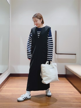 fujimonさん(レディース・159cm)の冬コーディネート