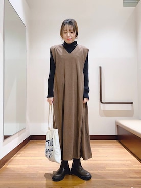 fujimonさん（レディース・159cm）の秋コーディネート