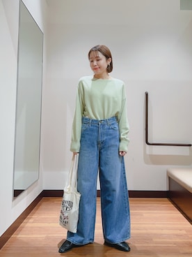 fujimonさん（レディース・159cm）の冬コーディネート