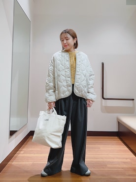 fujimonさん（レディース・159cm）の冬コーディネート