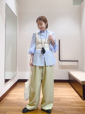 fujimonさん（レディース・159cm）の春コーディネート