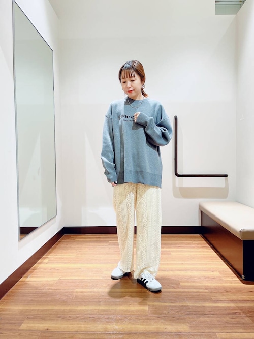 セール】スウェットライクラメニット（ニット/セーター）｜ITEMS