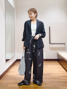 fujimonさん（レディース・159cm）の夏コーディネート
