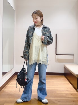 fujimonさん(レディース・159cm)の春コーディネート