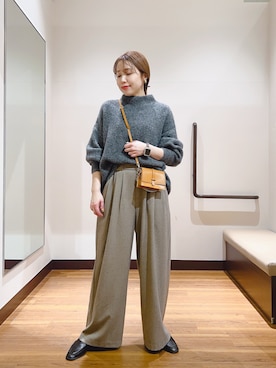 fujimonさん（レディース・159cm）の冬コーディネート