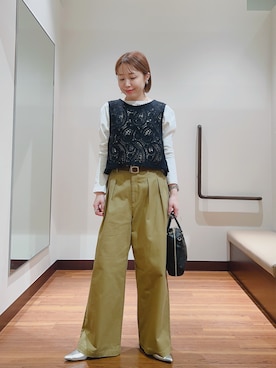 fujimonさん(レディース・159cm)の春コーディネート