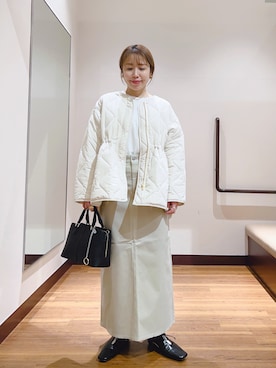 fujimonさん（レディース・159cm）の冬コーディネート