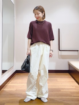 「ITEMS URBANRESEARCH（アイテムズ アーバンリサーチ）のアイテム」を使った、fujimonさん（レディース・159cm）の春コーディネート