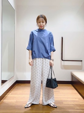 fujimonさん（レディース・159cm）の夏コーディネート