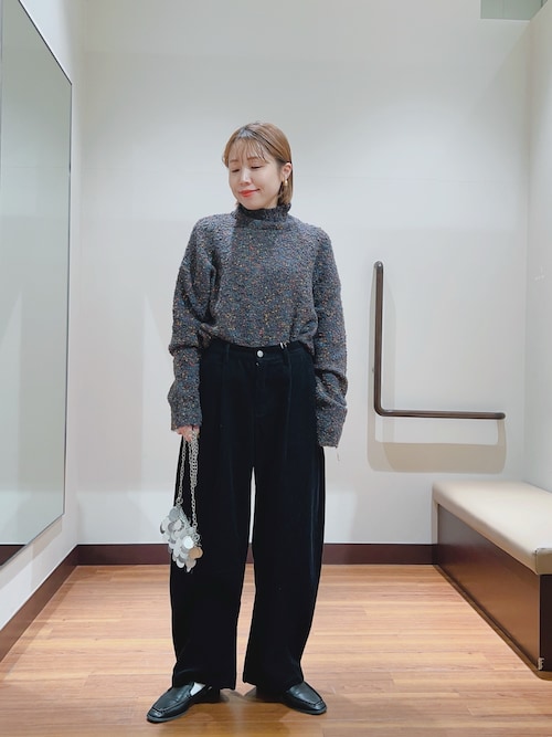 セール】ハイネックカラーネップニット（ニット/セーター）｜ITEMS