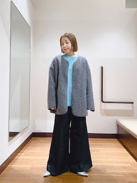 fujimonさん（レディース・159cm）の冬コーディネート