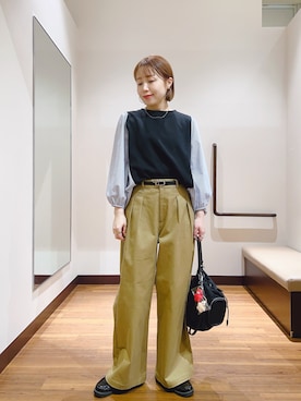 fujimonさん(レディース・159cm)の春コーディネート