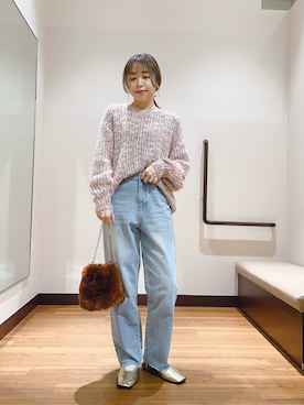 「ネップ」｜fujimonさん（レディース・159cm）の秋コーディネート