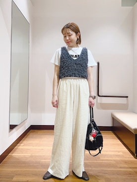 fujimonさん(レディース・159cm)の春コーディネート