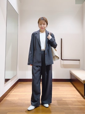 fujimonさん（レディース・159cm）の春コーディネート