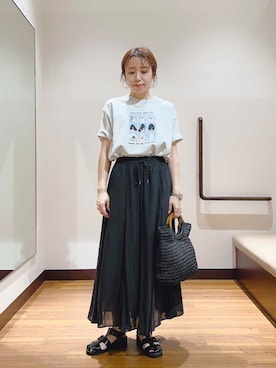 fujimonさん（レディース・159cm）の夏コーディネート