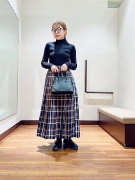 fujimonさん（レディース・159cm）の秋コーディネート