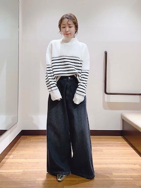 fujimonさん(レディース・159cm)の冬コーディネート