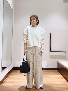 「SENSEOFPLACE」｜fujimonさん（レディース・159cm）の秋コーディネート