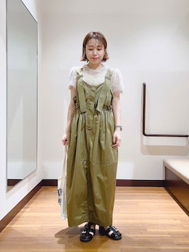 「イエベ」｜fujimonさん（レディース・159cm）の夏コーディネート