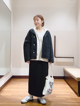 fujimonさん（レディース・159cm）の春コーディネート