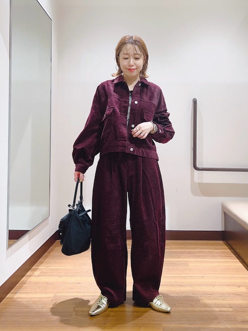 (美品) コーデュロイ ジャケット ストアブランド ビッグシルエット ボアコーデュロイジャケット/コーデュロイ