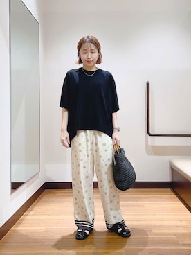 fujimonさん（レディース・159cm）の夏コーディネート