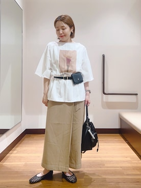 fujimonさん（レディース・159cm）の夏コーディネート