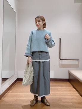 fujimonさん（レディース・159cm）の秋コーディネート