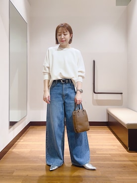 「40代コーデ」｜fujimonさん（レディース・159cm）の春コーディネート