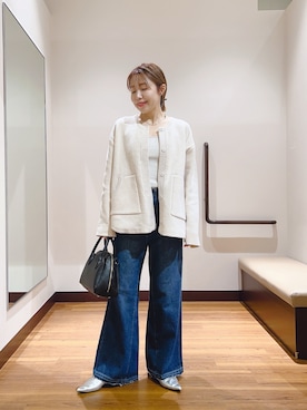 「RODE SKO（ロデスコ）のアイテム」を使った、fujimonさん（レディース・159cm）の秋コーディネート
