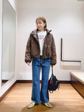 fujimonさん（骨格ナチュラル・レディース・159cm）の秋コーディネート