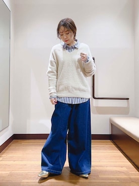 fujimonさん(レディース・159cm)の冬コーディネート