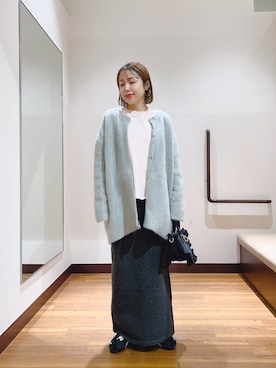 「アイテム（その他アウター）」を使った、fujimonさん（レディース・159cm）の秋コーディネート