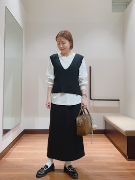 fujimonさん（レディース・159cm）の春コーディネート