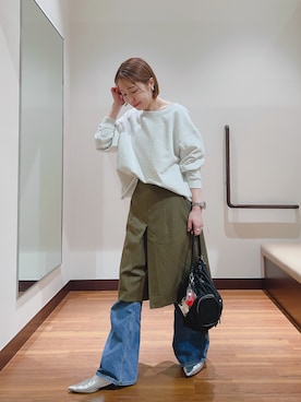 fujimonさん(レディース・159cm)の春コーディネート