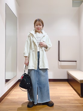 「RODE SKO（ロデスコ）のアイテム」を使った、fujimonさん（レディース・159cm）の冬コーディネート