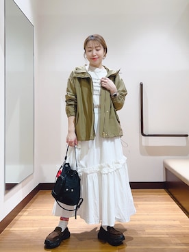 fujimonさん（レディース・159cm）の冬コーディネート