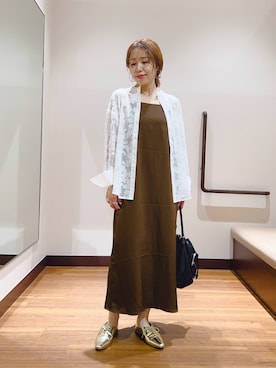 fujimonさん（レディース・159cm）の秋コーディネート