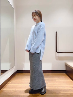 fujimonさん（レディース・159cm）の冬コーディネート