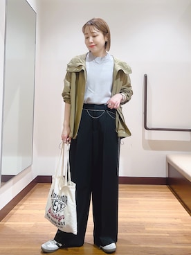 fujimonさん(レディース・159cm)の春コーディネート