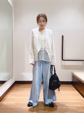 fujimonさん（骨格ナチュラル・レディース・159cm）の秋コーディネート