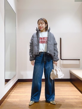 「アイテム（その他シューズ）」を使った、fujimonさん（レディース・159cm）の秋コーディネート