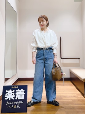 fujimonさん（レディース・159cm）の春コーディネート