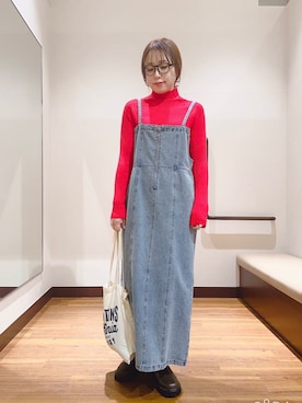 fujimonさん（レディース・159cm）の秋コーディネート